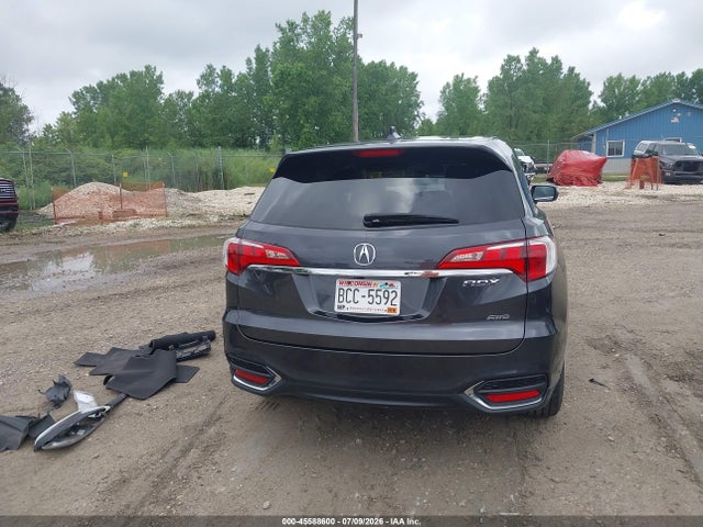 45588600 :رقم المزاد ، 5J8TB4H57GL009058 vin ، 2016 Acura Rdx Technology   Acurawatch Plus Packages/technology Package مزاد بيع