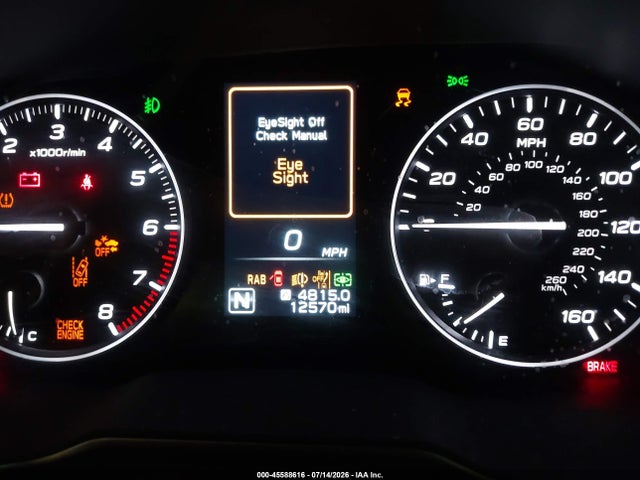 45588616 :رقم المزاد ، 4S4BTANC3S3222537 vin ، 2025 Subaru Outback Limited مزاد بيع