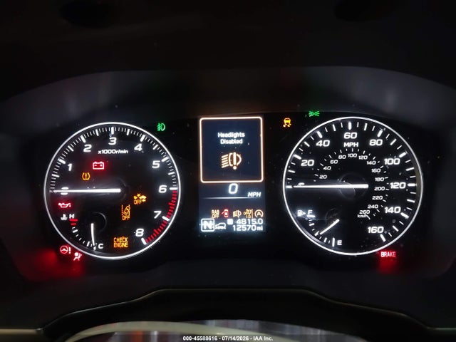 45588616 :رقم المزاد ، 4S4BTANC3S3222537 vin ، 2025 Subaru Outback Limited مزاد بيع