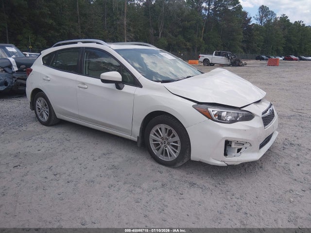 45588715 :رقم المزاد ، 4S3GTAB61H3705901 vin ، 2017 Subaru Impreza 2.0i Premium مزاد بيع