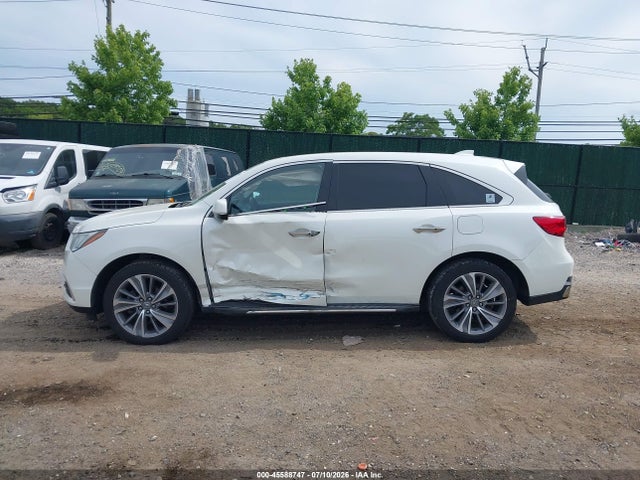 2017 Acura Mdx Technology Package მანქანა იყიდება აუქციონზე, vin: 5J8YD4H58HL000628, აუქციონის ნომერი: 45588747