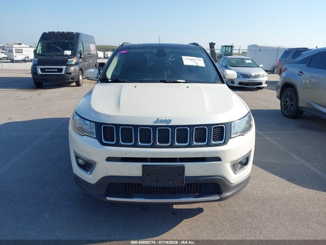 2018 Jeep Compass Limited 4x4 მანქანა იყიდება აუქციონზე, vin: 3C4NJDCB5JT457124, აუქციონის ნომერი: 45588778