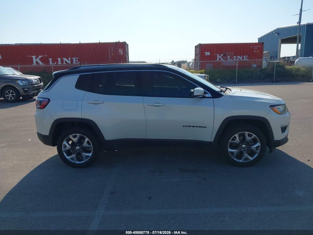 2018 Jeep Compass Limited 4x4 მანქანა იყიდება აუქციონზე, vin: 3C4NJDCB5JT457124, აუქციონის ნომერი: 45588778