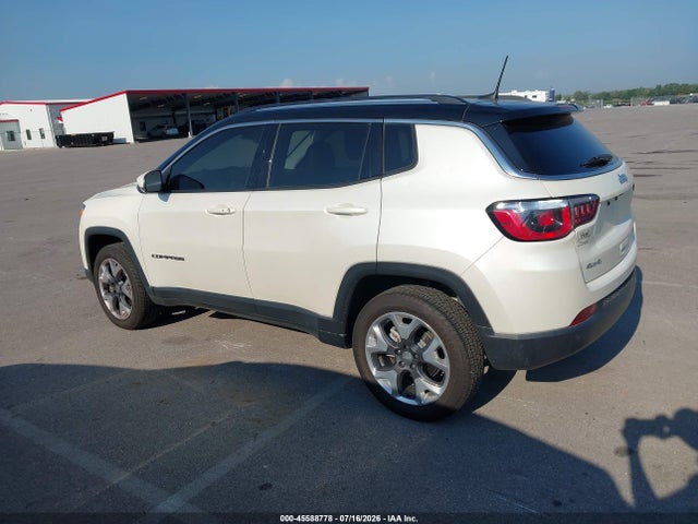 2018 Jeep Compass Limited 4x4 მანქანა იყიდება აუქციონზე, vin: 3C4NJDCB5JT457124, აუქციონის ნომერი: 45588778