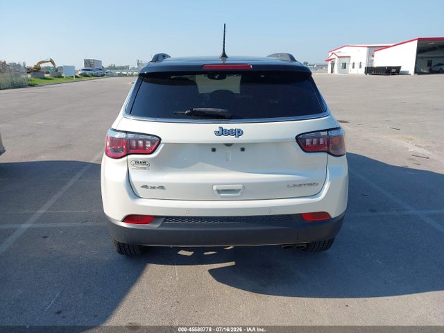 2018 Jeep Compass Limited 4x4 მანქანა იყიდება აუქციონზე, vin: 3C4NJDCB5JT457124, აუქციონის ნომერი: 45588778