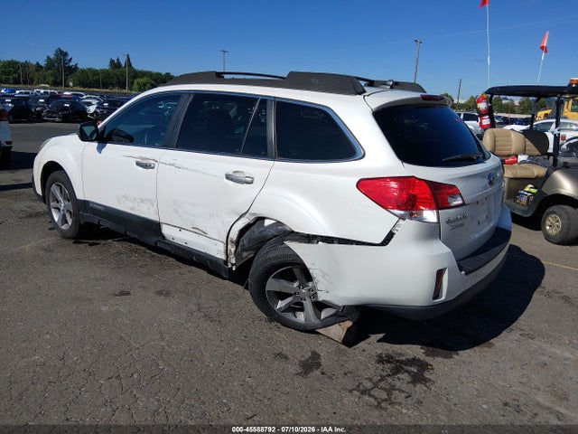 2013 Subaru Outback 2.5i Limited მანქანა იყიდება აუქციონზე, vin: 4S4BRCSC4D3287950, აუქციონის ნომერი: 45588792