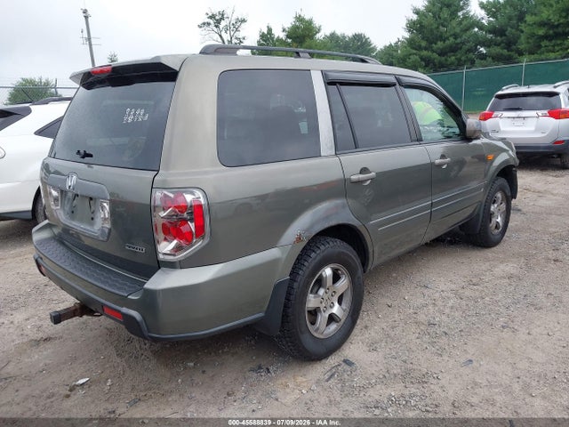 2007 Honda Pilot Ex-l მანქანა იყიდება აუქციონზე, vin: 2HKYF18597H520640, აუქციონის ნომერი: 45588839