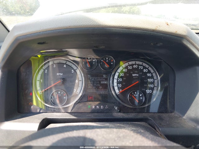 45588908 :رقم المزاد ، 1C6RD7GT6CS247155 vin ، 2012 Ram 1500 Big Horn مزاد بيع