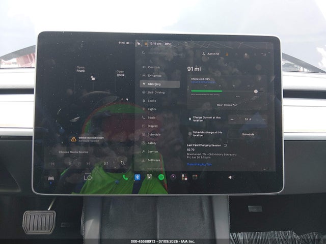 Продаж на аукціоні авто 2021 Tesla Model 3 Standard Range Plus Rear-wheel Drive, vin: 5YJ3E1EA2MF048726, номер лоту: 45588913