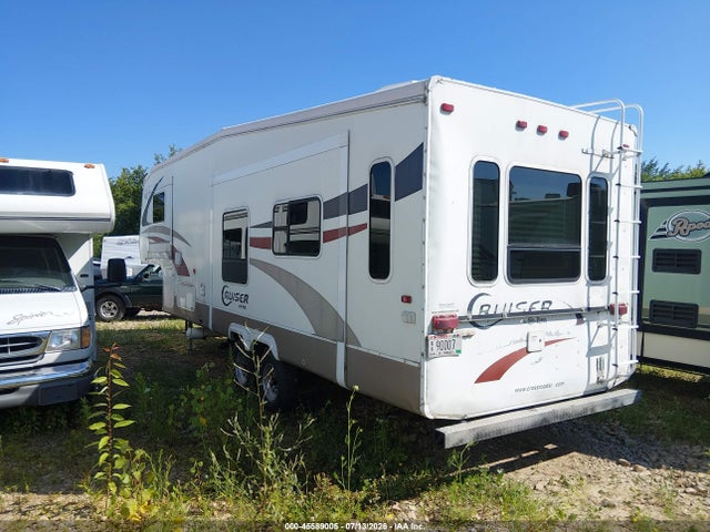 2007 Crossroads 29ck Cruiser 5th Whl Travel Trailer მანქანა იყიდება აუქციონზე, vin: 4V0FC29237E000935, აუქციონის ნომერი: 45589005