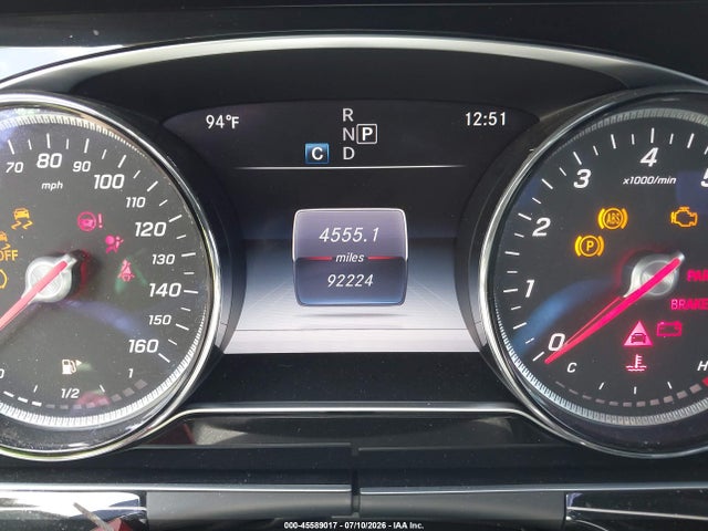 Aukcja sprzedaży 2017 Mercedes-benz E 300 4matic, vin: WDDZF4KB1HA074163, numer aukcji: 45589017