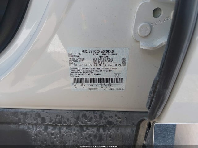 Aukcja sprzedaży 2023 Lincoln Aviator Reserve, vin: 5LM5J7XC9PGL29978, numer aukcji: 45589204