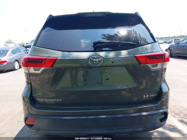 45589211 :رقم المزاد ، 5TDBZRFH4KS922514 vin ، 2019 Toyota Highlander Le Plus مزاد بيع