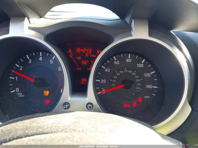 45589258 :رقم المزاد ، JN8AF5MV8FT553190 vin ، 2015 Nissan Juke Sl مزاد بيع