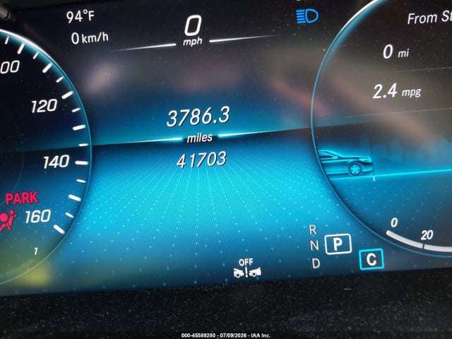 45589280 :رقم المزاد ، W1N0G8EB2NG034288 vin ، 2022 Mercedes-benz Glc 300 4matic Suv مزاد بيع