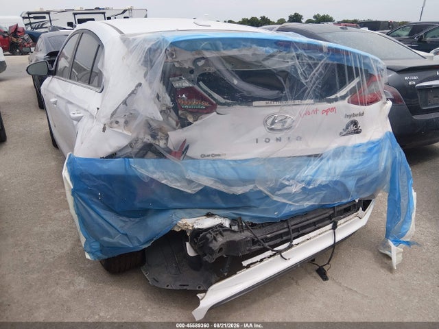 Продажа на аукционе авто 2017 Hyundai Ioniq Hybrid Sel, vin: KMHC75LC0HU030210, номер лота: 45589360