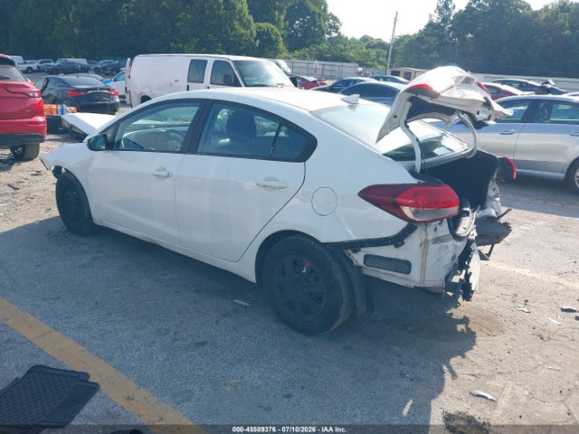 45589376 :رقم المزاد ، 3KPFK4A71HE069242 vin ، 2017 Kia Forte Lx مزاد بيع