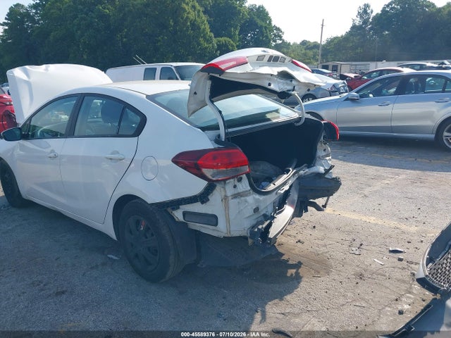 45589376 :رقم المزاد ، 3KPFK4A71HE069242 vin ، 2017 Kia Forte Lx مزاد بيع