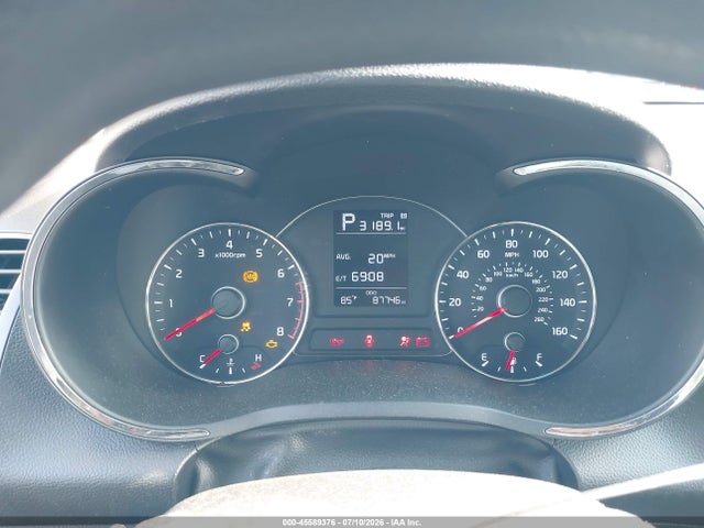 45589376 :رقم المزاد ، 3KPFK4A71HE069242 vin ، 2017 Kia Forte Lx مزاد بيع