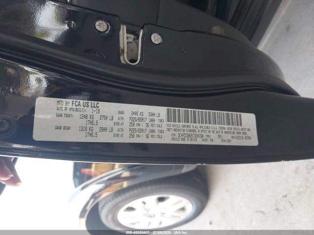 45589403 :رقم المزاد ، 3C4PDCBB2KT694330 vin ، 2019 Dodge Journey Se مزاد بيع