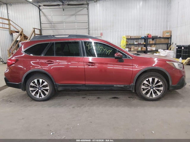 45589449 :رقم المزاد ، 4S4BSANC8J3392250 vin ، 2018 Subaru Outback 2.5i Limited مزاد بيع