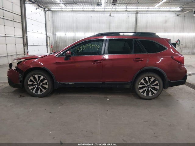 45589449 :رقم المزاد ، 4S4BSANC8J3392250 vin ، 2018 Subaru Outback 2.5i Limited مزاد بيع