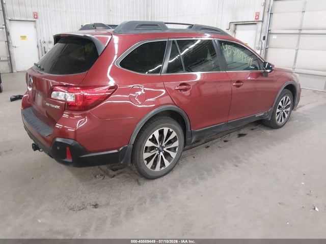 45589449 :رقم المزاد ، 4S4BSANC8J3392250 vin ، 2018 Subaru Outback 2.5i Limited مزاد بيع