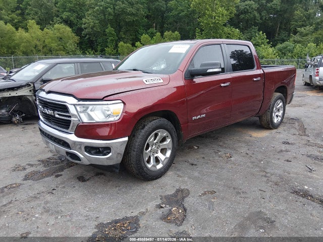 45589497 :رقم المزاد ، 1C6RREFT9KN543517 vin ، 2019 Ram 1500 Big Horn/lone Star  4x2 5'7 Box مزاد بيع