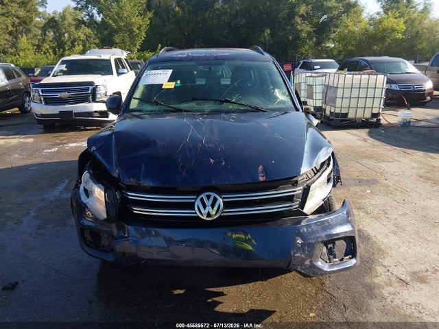 2016 Volkswagen Tiguan S მანქანა იყიდება აუქციონზე, vin: WVGBV7AX9GW001391, აუქციონის ნომერი: 45589572