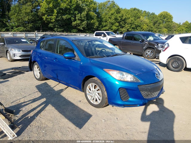 2012 Mazda Mazda3 I Touring მანქანა იყიდება აუქციონზე, vin: JM1BL1L77C1653549, აუქციონის ნომერი: 45589586