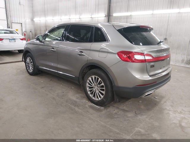2017 Lincoln Mkx Select მანქანა იყიდება აუქციონზე, vin: 2LMPJ8KR9HBL14925, აუქციონის ნომერი: 45589587