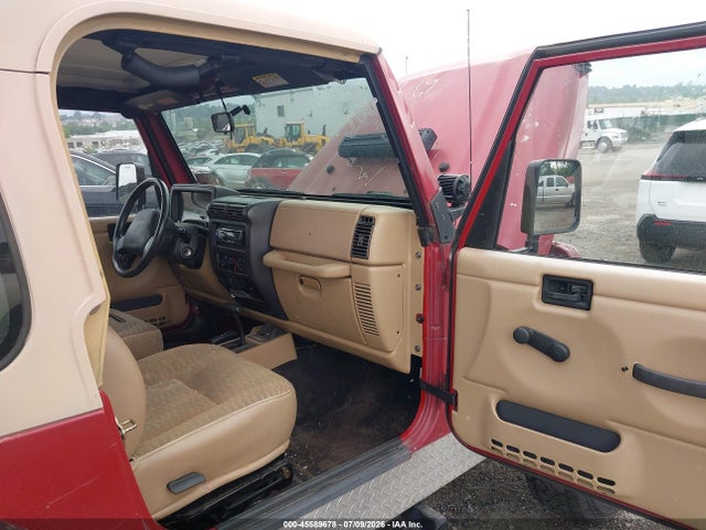 Продажа на аукционе авто 1999 Jeep Wrangler Sport, vin: 1J4FY19S3XP426273, номер лота: 45589678