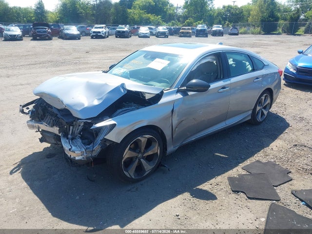 45589685 :رقم المزاد ، 1HGCV1F91JA142350 vin ، 2018 Honda Accord Touring مزاد بيع