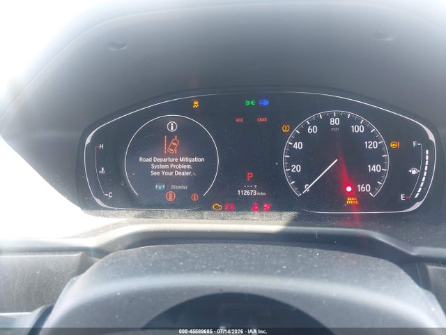 45589685 :رقم المزاد ، 1HGCV1F91JA142350 vin ، 2018 Honda Accord Touring مزاد بيع