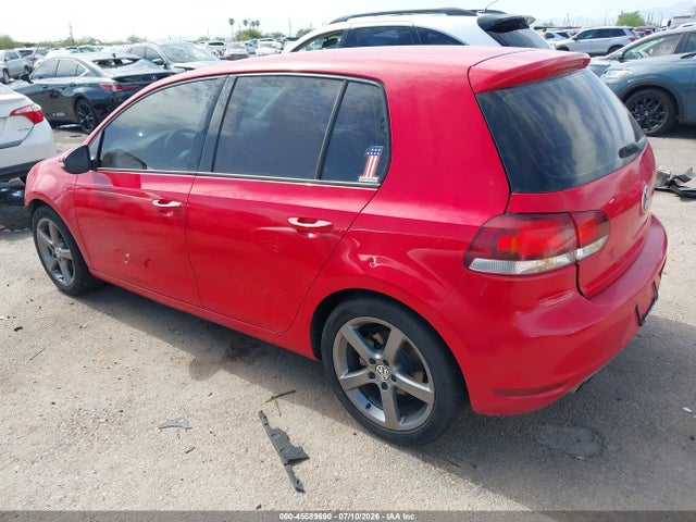 45589690 :رقم المزاد ، WVWDB7AJ3CW282602 vin ، 2012 Volkswagen Golf 2.5l 4-door مزاد بيع