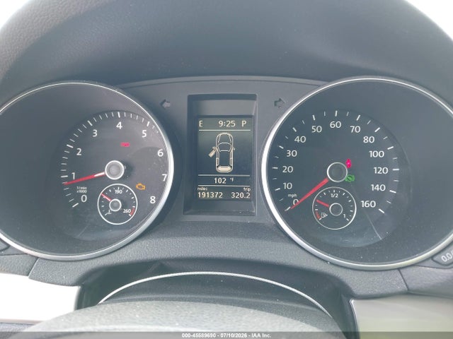 45589690 :رقم المزاد ، WVWDB7AJ3CW282602 vin ، 2012 Volkswagen Golf 2.5l 4-door مزاد بيع