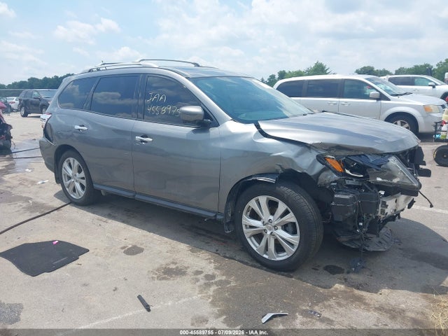 2018 Nissan Pathfinder Sl მანქანა იყიდება აუქციონზე, vin: 5N1DR2MN1JC607044, აუქციონის ნომერი: 45589755