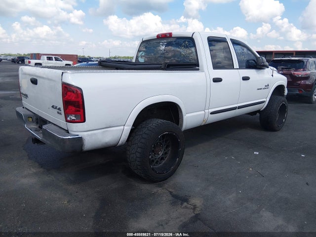 45589821 :رقم المزاد ، 3D7KU28C24G220769 vin ، 2004 Dodge Ram 2500 Slt/laramie مزاد بيع
