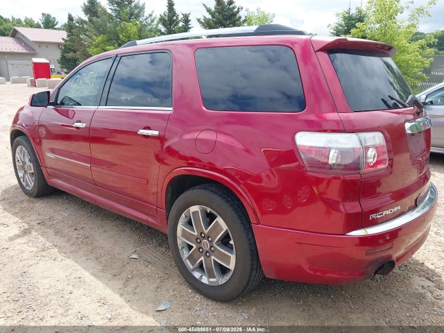 45589851 :رقم المزاد ، 1GKKVTED0CJ316458 vin ، 2012 Gmc Acadia Denali مزاد بيع