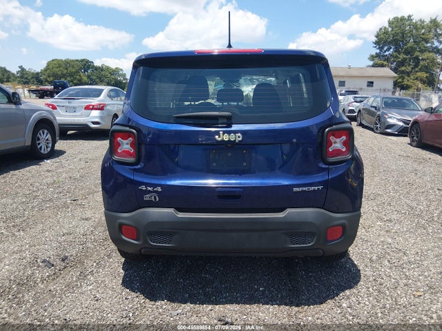 2018 Jeep Renegade Sport 4x4 მანქანა იყიდება აუქციონზე, vin: ZACCJBAB4JPJ45704, აუქციონის ნომერი: 45589854