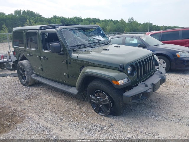 Продажа на аукционе авто 2022 Jeep Wrangler Unlimited Sahara Altitude, vin: 1C4HJXEN6NW192784, номер лота: 45589865