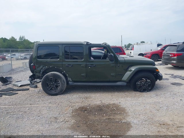 Продаж на аукціоні авто 2022 Jeep Wrangler Unlimited Sahara Altitude, vin: 1C4HJXEN6NW192784, номер лоту: 45589865