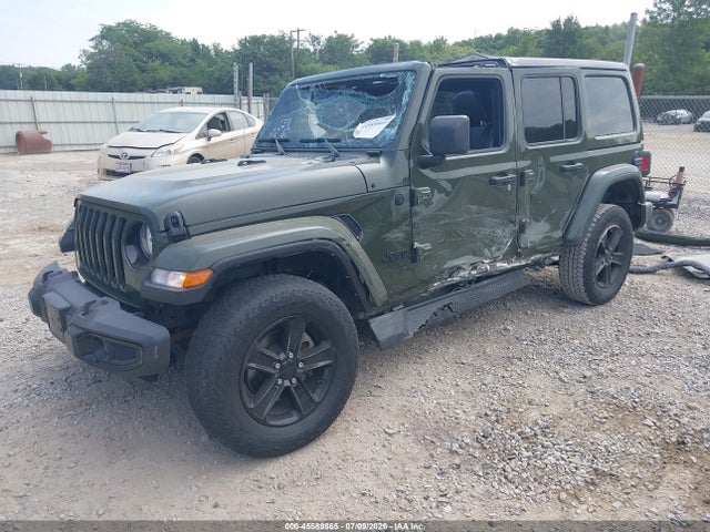 Продаж на аукціоні авто 2022 Jeep Wrangler Unlimited Sahara Altitude, vin: 1C4HJXEN6NW192784, номер лоту: 45589865