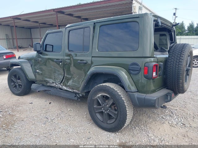 Продаж на аукціоні авто 2022 Jeep Wrangler Unlimited Sahara Altitude, vin: 1C4HJXEN6NW192784, номер лоту: 45589865