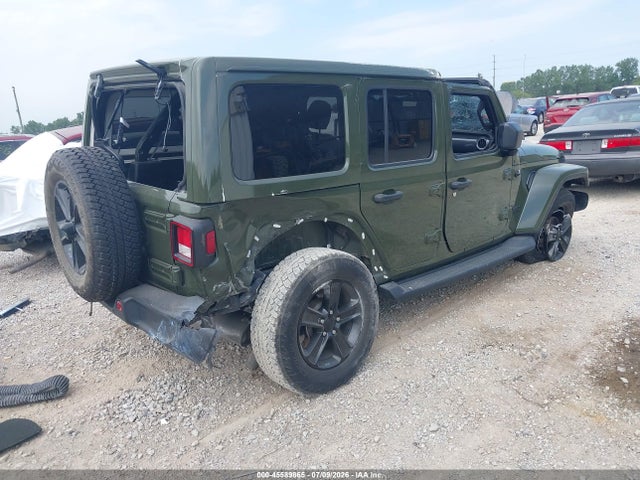 Продаж на аукціоні авто 2022 Jeep Wrangler Unlimited Sahara Altitude, vin: 1C4HJXEN6NW192784, номер лоту: 45589865