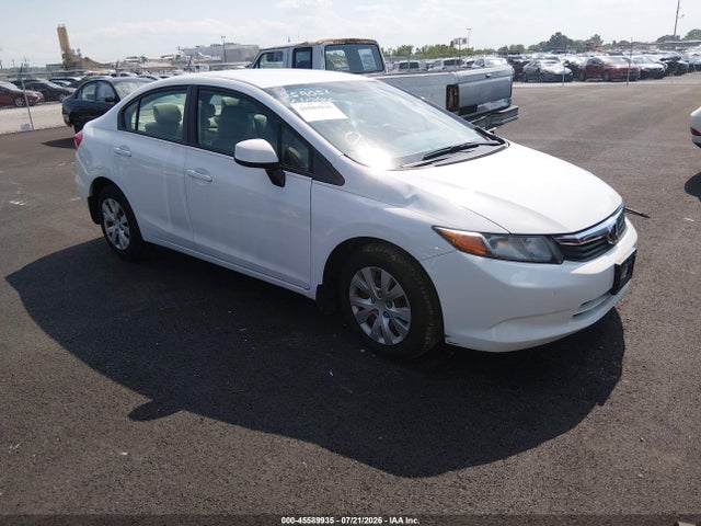 Продажа на аукционе авто 2012 Honda Civic Lx, vin: 19XFB2F57CE089662, номер лота: 45589935