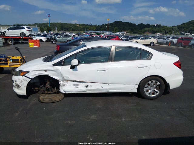Aukcja sprzedaży 2012 Honda Civic Lx, vin: 19XFB2F57CE089662, numer aukcji: 45589935