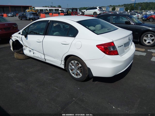 Aukcja sprzedaży 2012 Honda Civic Lx, vin: 19XFB2F57CE089662, numer aukcji: 45589935