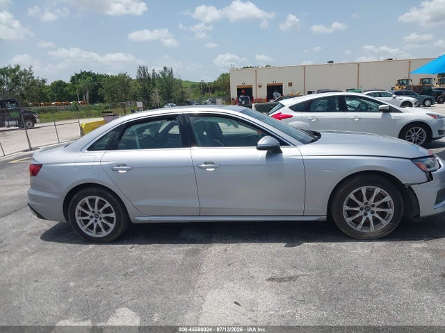 Aukcja sprzedaży 2021 Audi A4 Premium 40 Tfsi Quattro S Tronic, vin: WAUABAF41MA077665, numer aukcji: 45590024