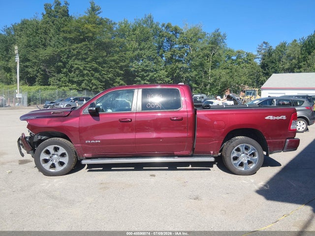 Продаж на аукціоні авто 2019 Ram 1500 Big Horn/lone Star  4x4 6'4 Box, vin: 1C6SRFMT8KN897880, номер лоту: 45590074
